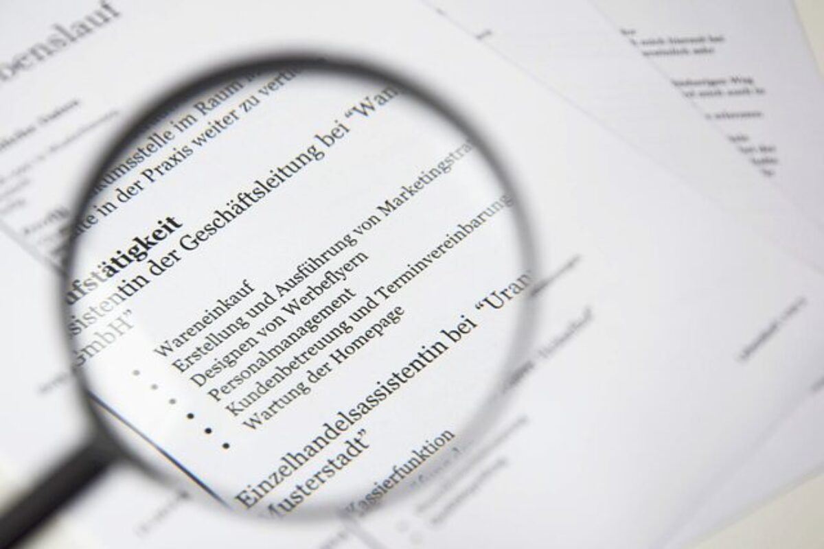 resume writing consultant